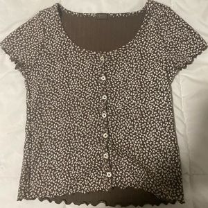 brandy zelly top flower